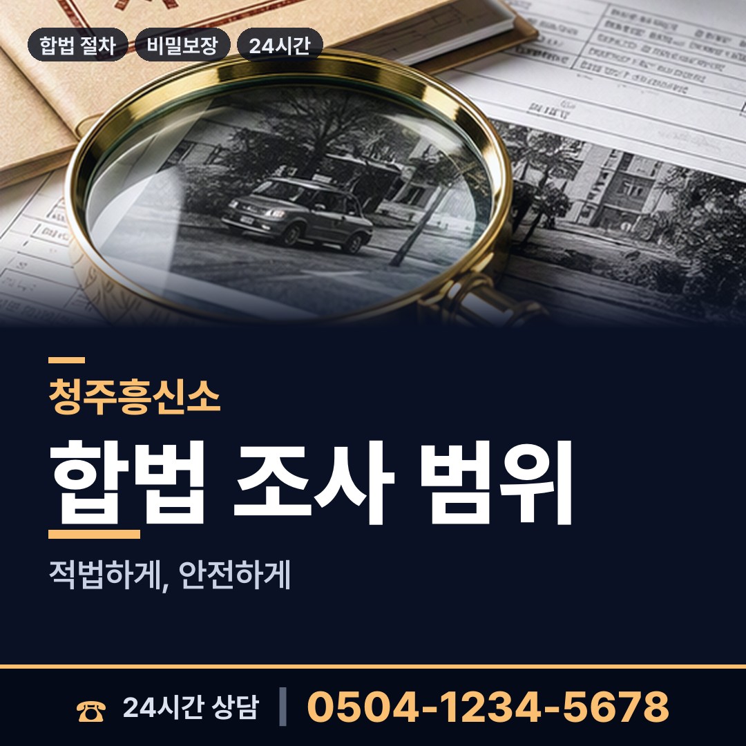 청주 강내면 연락두절사람찾기 상담 안내